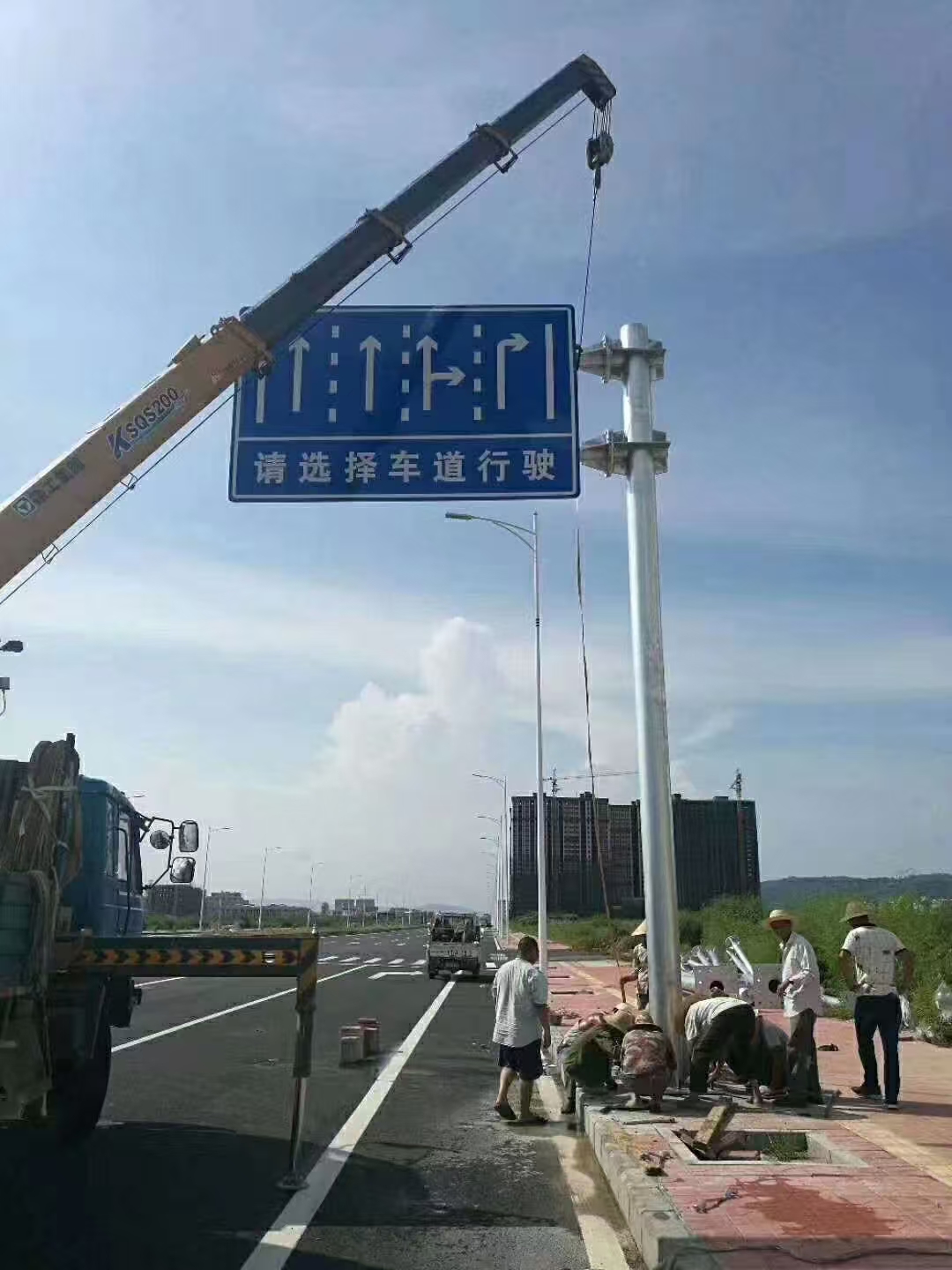 吉安市公路标杆八角杆 - 方案